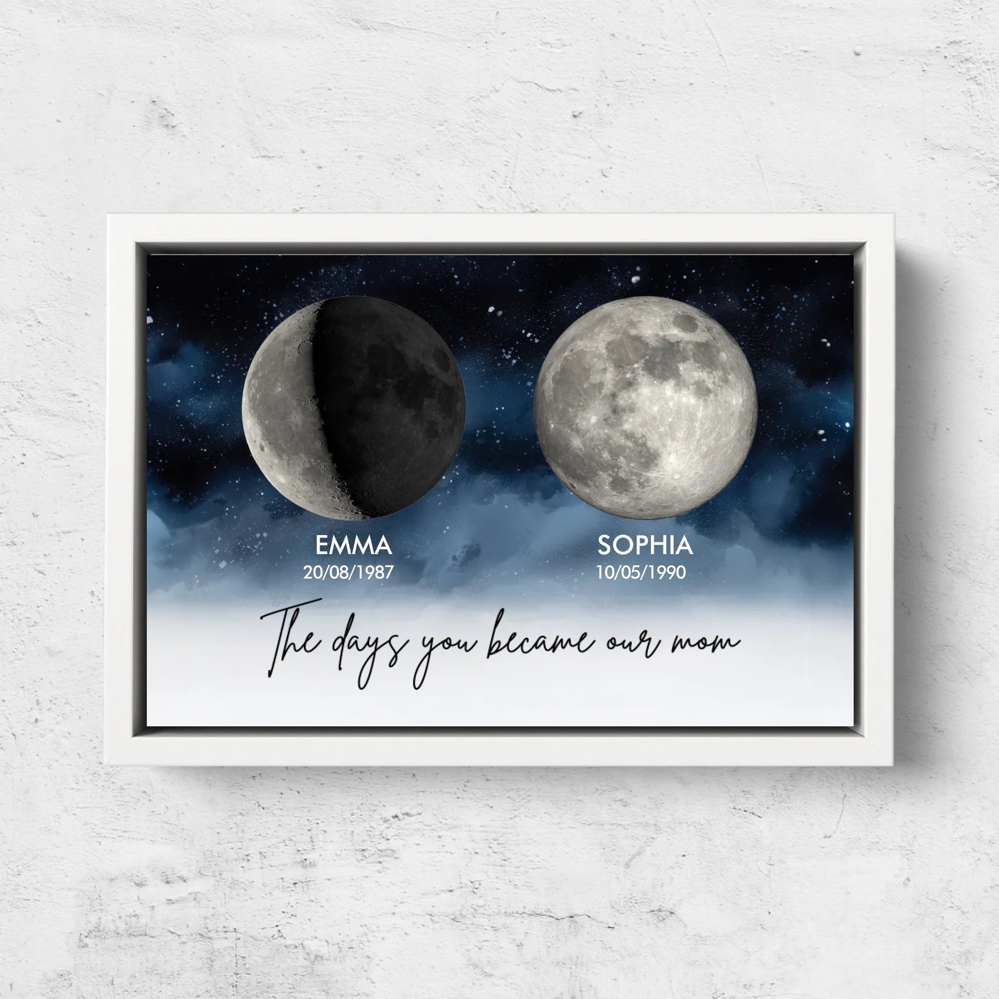 Personalised Canvas “The Days You Became Our Parents"