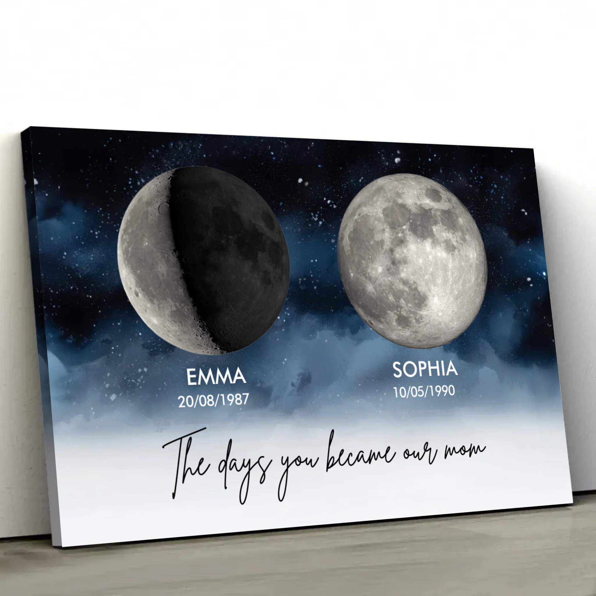 Personalised Canvas “The Days You Became Our Parents"