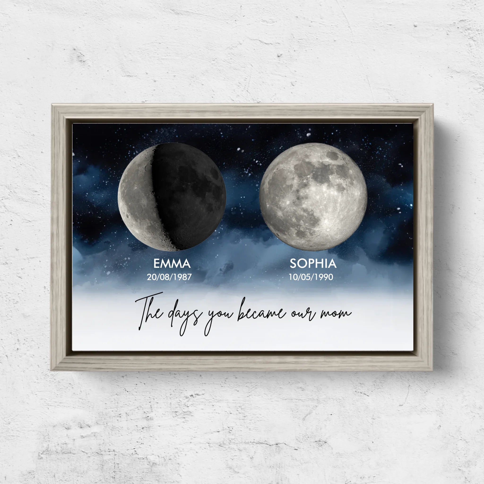 Personalised Canvas “The Days You Became Our Parents"