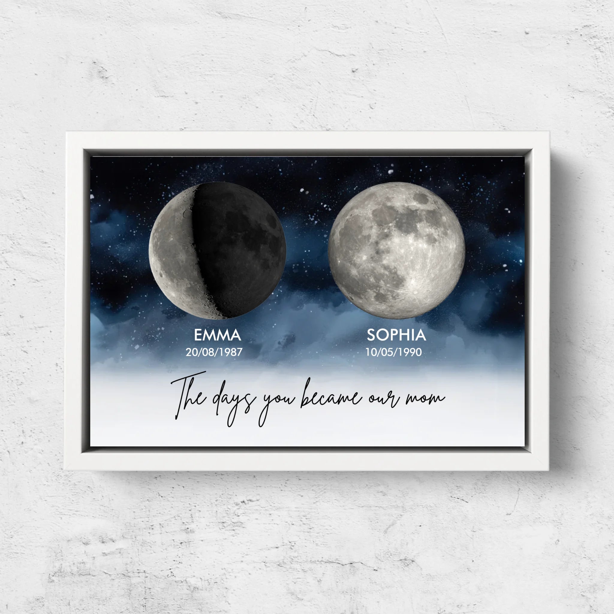 Personalised Canvas “The Days You Became Our Parents"