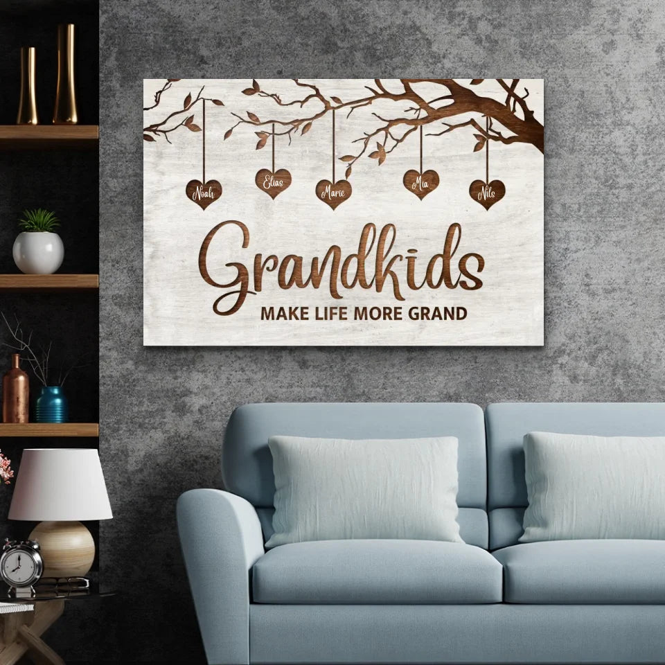 Personalised Canvas "Family Tree"