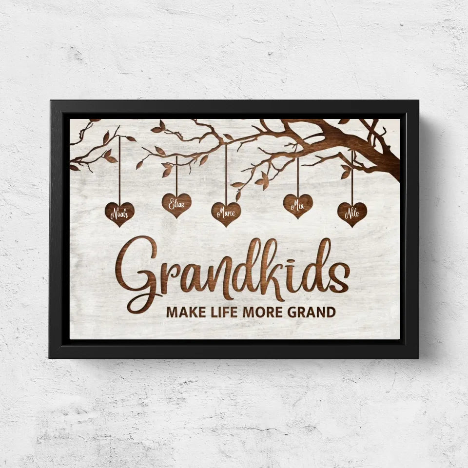 Personalised Canvas "Family Tree"