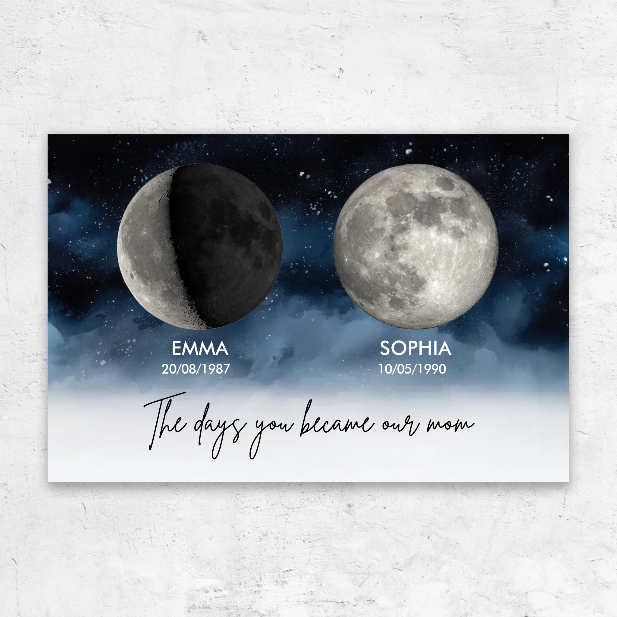 Personalised Canvas “The Days You Became Our Parents"